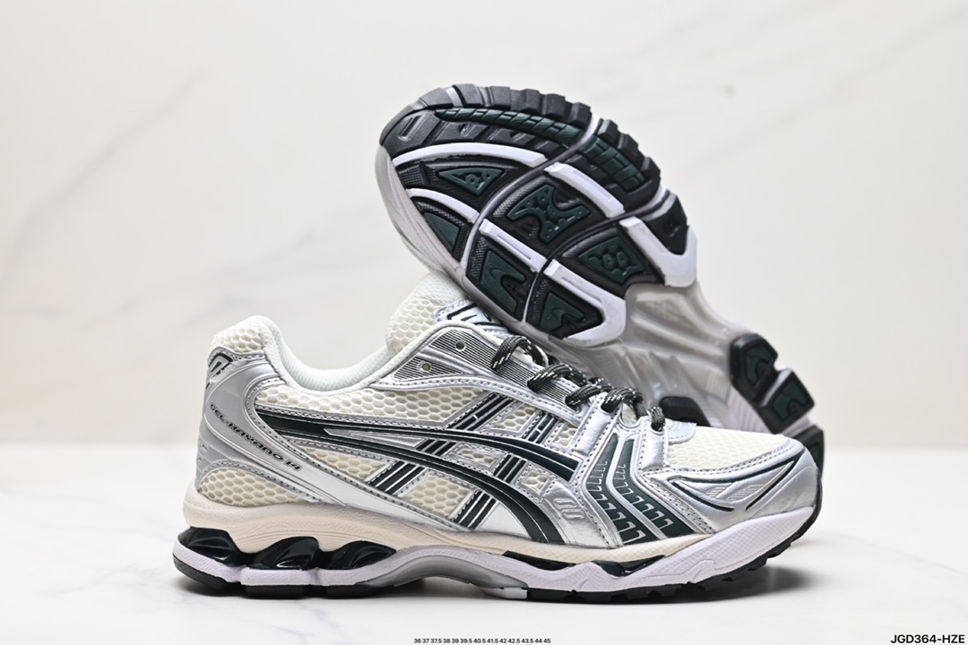 ASICS亚瑟士 GEL-KAYANO 14 户外越野休闲运动跑步鞋 1203A566-100