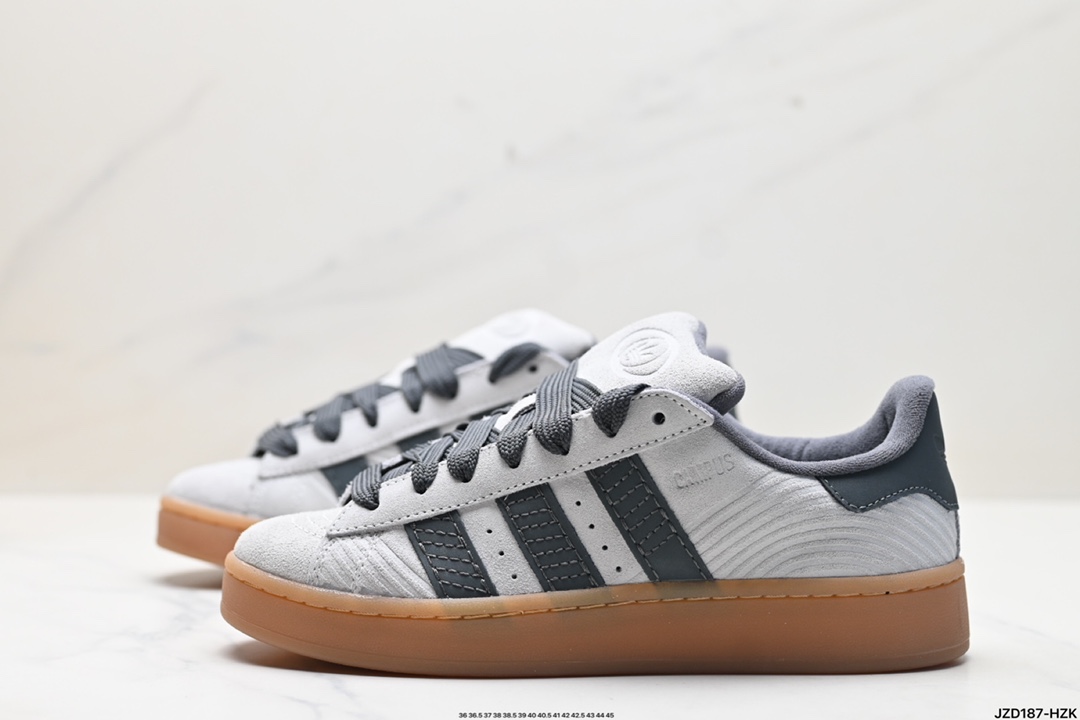 Adidas Originals Campus 00s 学院系列 面包风经典复古低帮百搭休闲运动板鞋 IF4336