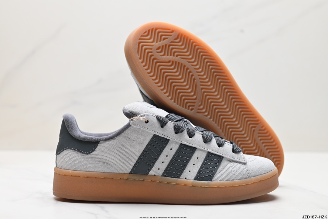 Adidas Originals Campus 00s 学院系列 面包风经典复古低帮百搭休闲运动板鞋 IF4336