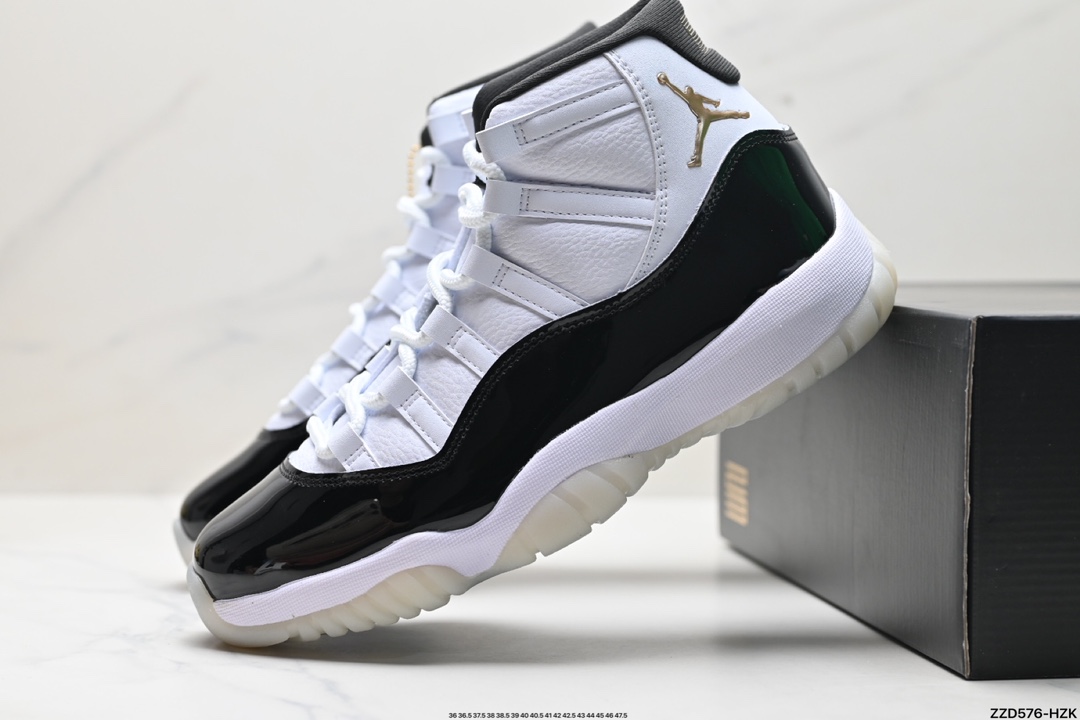 耐克Nike Air Jordan 11 Retro High”Concord“AJ11代迈克尔·乔丹低帮运动文化篮球鞋“康扣 CT8012-104