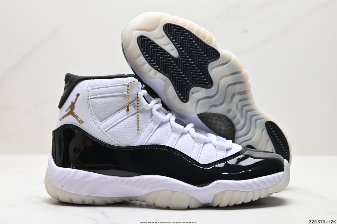 耐克Nike Air Jordan 11 Retro High”Concord“AJ11代迈克尔·乔丹低帮运动文化篮球鞋“康扣 CT8012-104