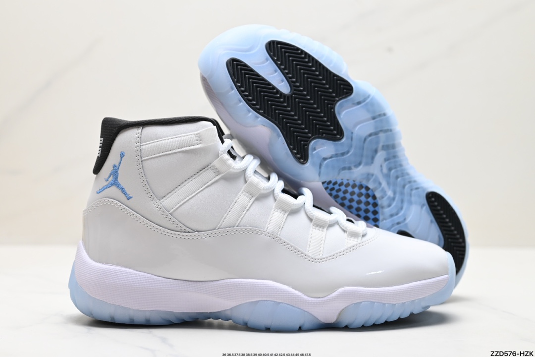 耐克Nike Air Jordan 11 Retro High”Concord“AJ11代迈克尔·乔丹低帮运动文化篮球鞋“康扣 CT8012-104