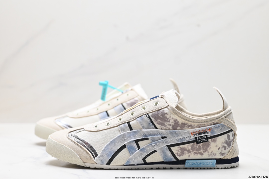 Onitsuka Tiger鬼冢虎 Mexico 66 Slip-on 一脚蹬低帮夏季透气运动休闲鞋 1183A360-205