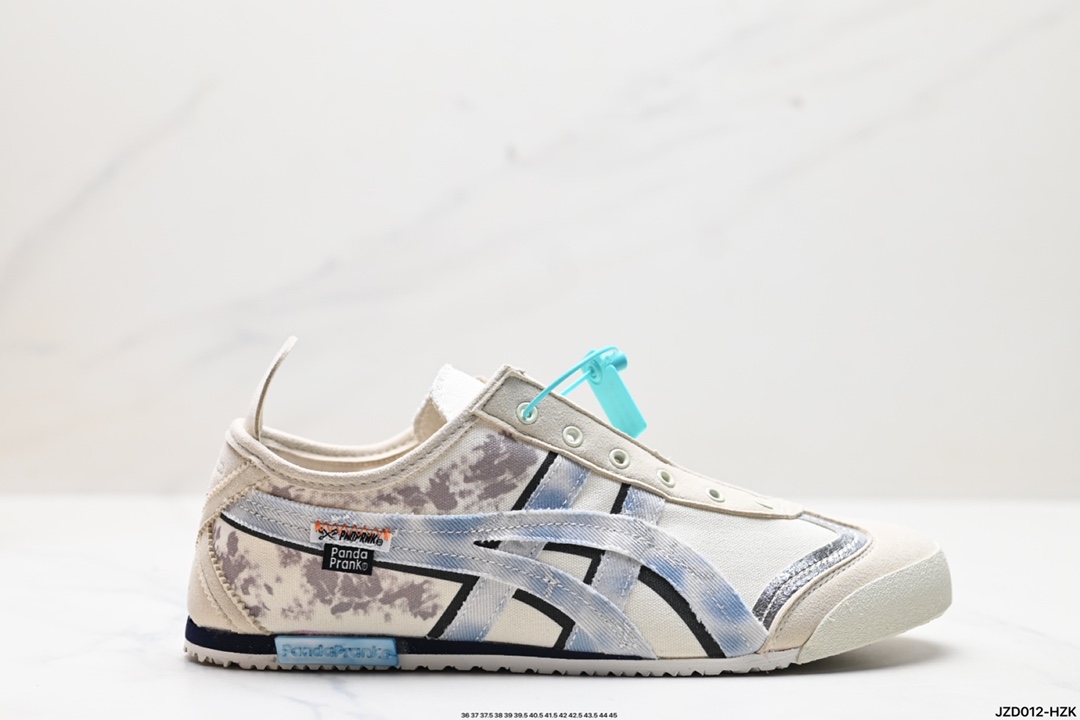 Onitsuka Tiger鬼冢虎 Mexico 66 Slip-on 一脚蹬低帮夏季透气运动休闲鞋 1183A360-205