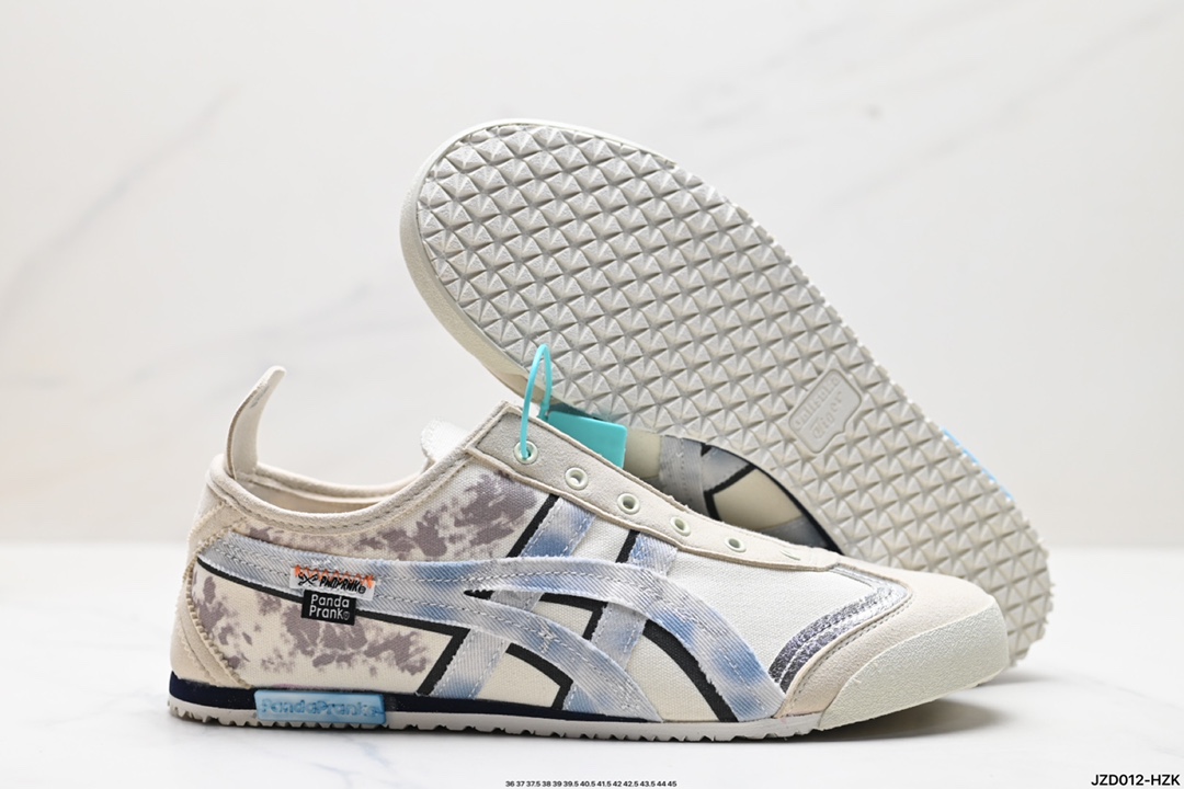 Onitsuka Tiger鬼冢虎 Mexico 66 Slip-on 一脚蹬低帮夏季透气运动休闲鞋 1183A360-205