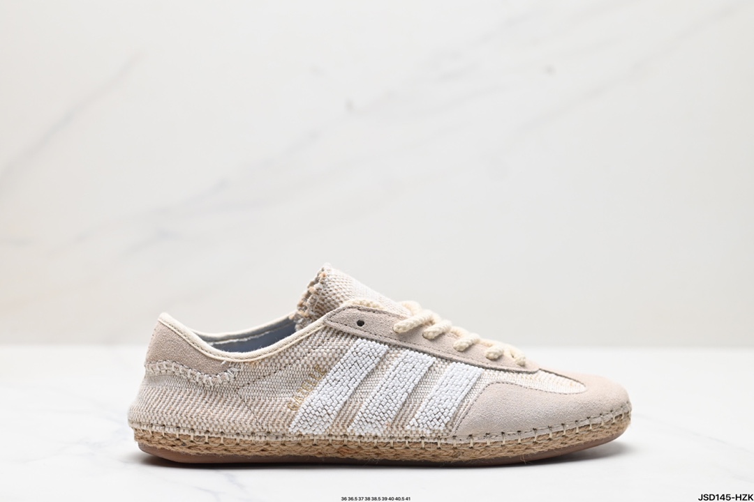 CLOT x Adidas Originals Gazelle Halo Ivory 舒适百搭 防滑耐磨 低帮 板鞋 IH3144