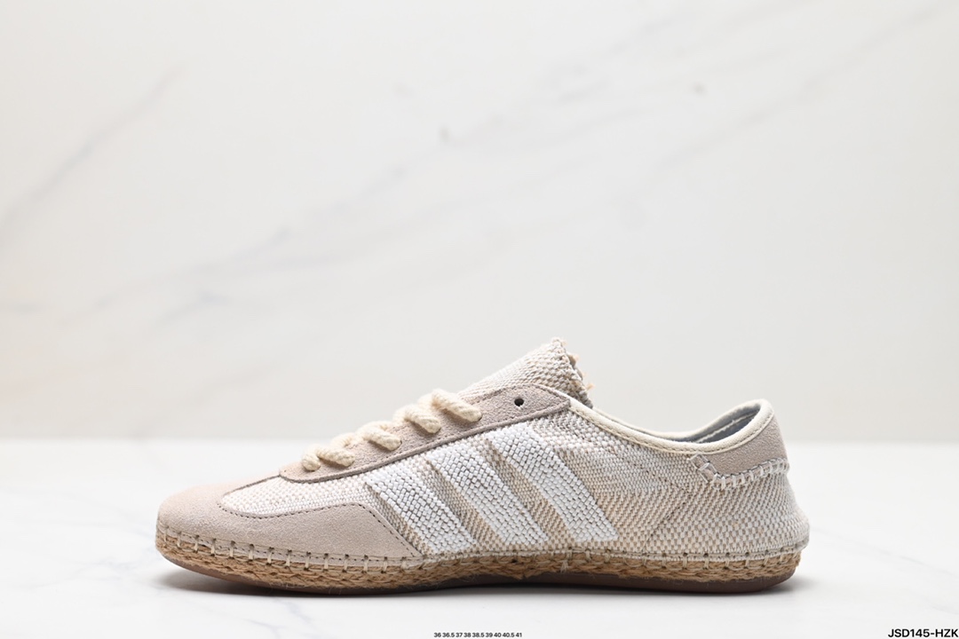 CLOT x Adidas Originals Gazelle Halo Ivory 舒适百搭 防滑耐磨 低帮 板鞋 IH3144