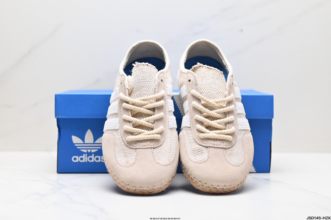 CLOT x Adidas Originals Gazelle Halo Ivory 舒适百搭 防滑耐磨 低帮 板鞋 IH3144