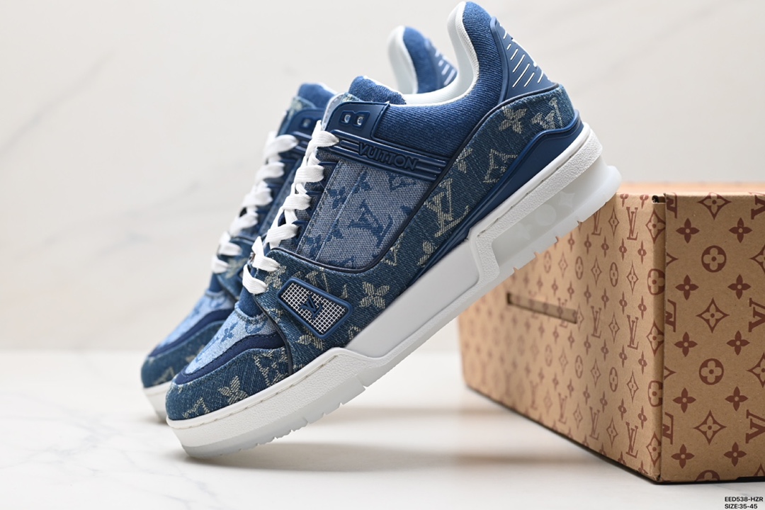 Louis Vuitton Trainer Sneaker Low 空胶版本