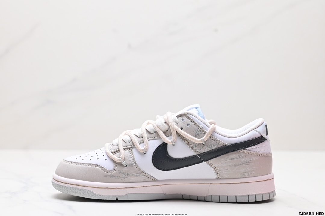 NK Dunk Low Retro “DIY高端定制” 低帮休闲运动板鞋 DV0831-101