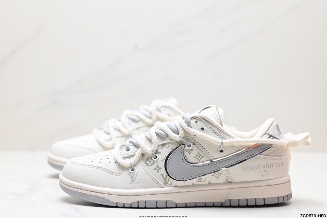 NK Dunk Low Retro “DIY高端定制” 低帮休闲运动板鞋 SJ2068-245