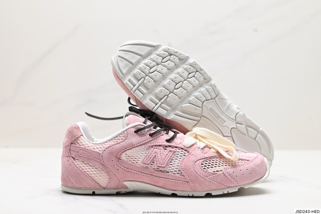 缪缪MiuMiu x NB新百伦New Balance 530 SL系列低帮慢跑鞋“联名翻毛卡其鞋带”5E165E_Z5O_F0401_F_D005