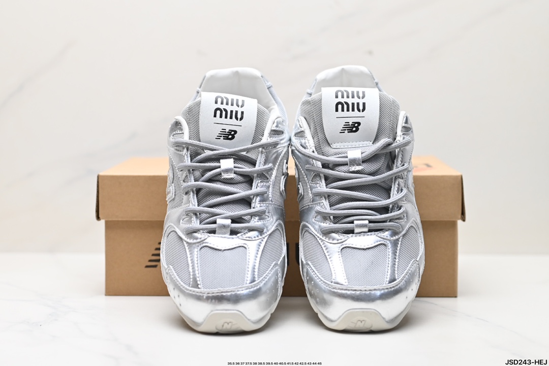 缪缪MiuMiu x NB新百伦New Balance 530 SL系列低帮经典复古休闲运动慢跑鞋