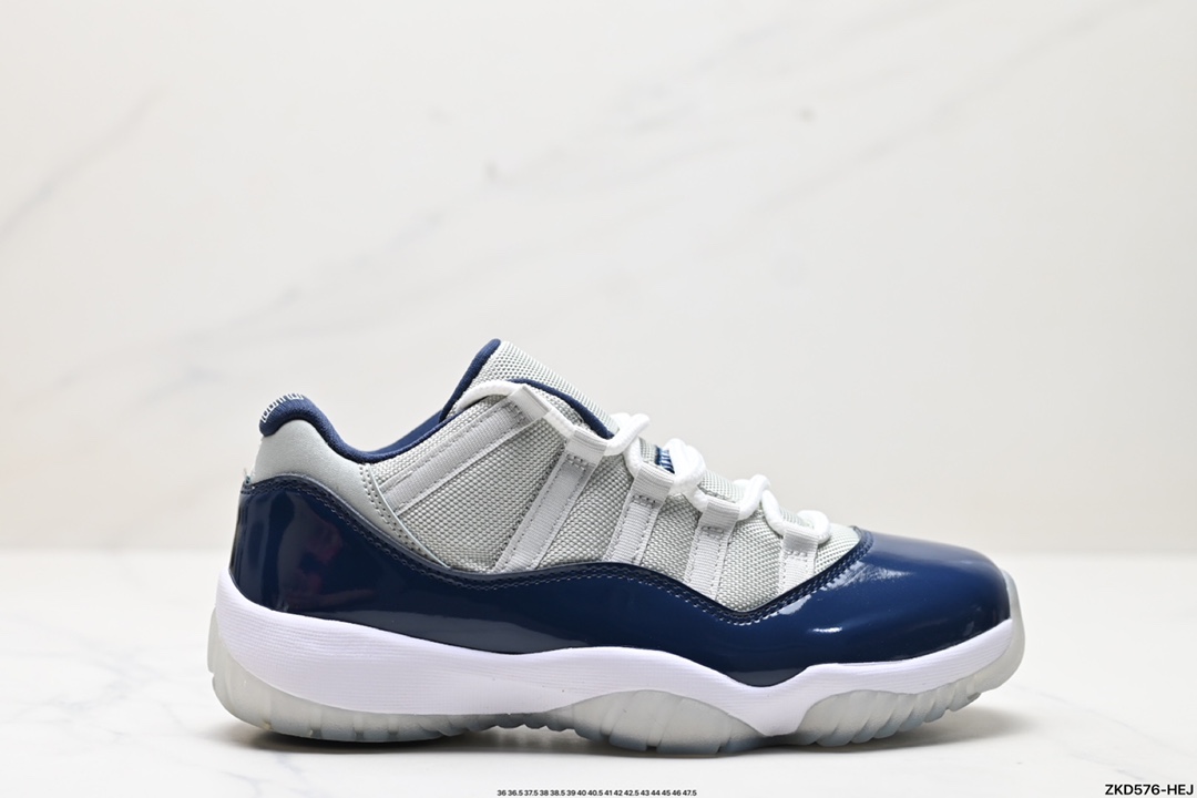 耐克Nike Air Jordan 11 Retro High”Concord“AJ11代篮球鞋“康扣 528895-145