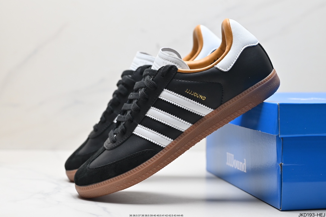 阿迪达斯三叶草Adidas Originals Samba Mig JJJJound 桑巴舞板鞋 ID8708