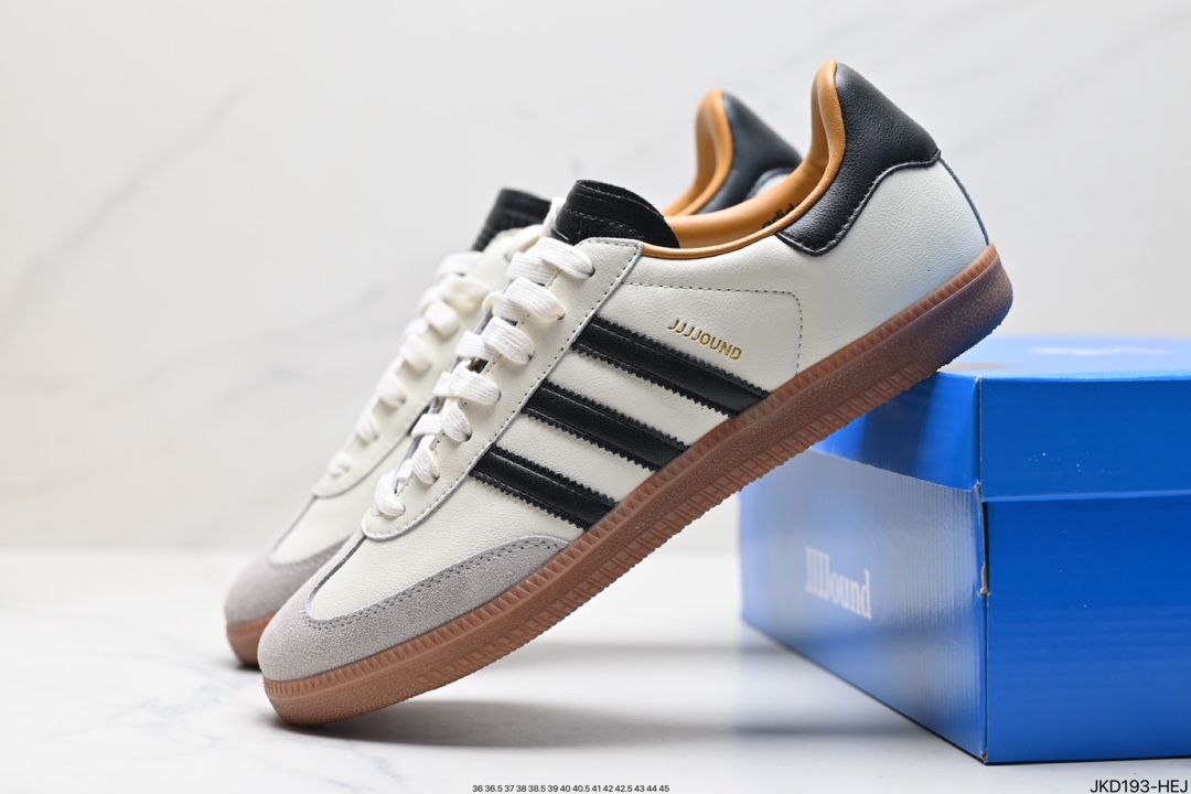 阿迪达斯三叶草Adidas Originals Samba Mig JJJJound 桑巴舞板鞋 ID8708