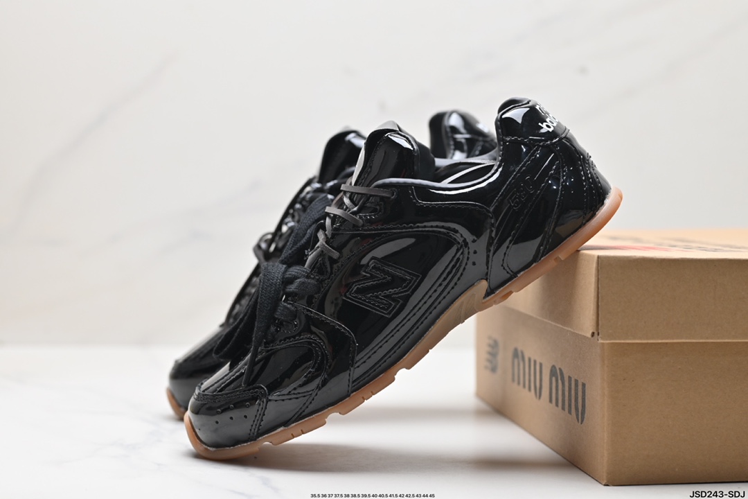 缪缪MiuMiu x NB新百伦New Balance 530 SL系列低帮经典复古休闲运动慢跑鞋