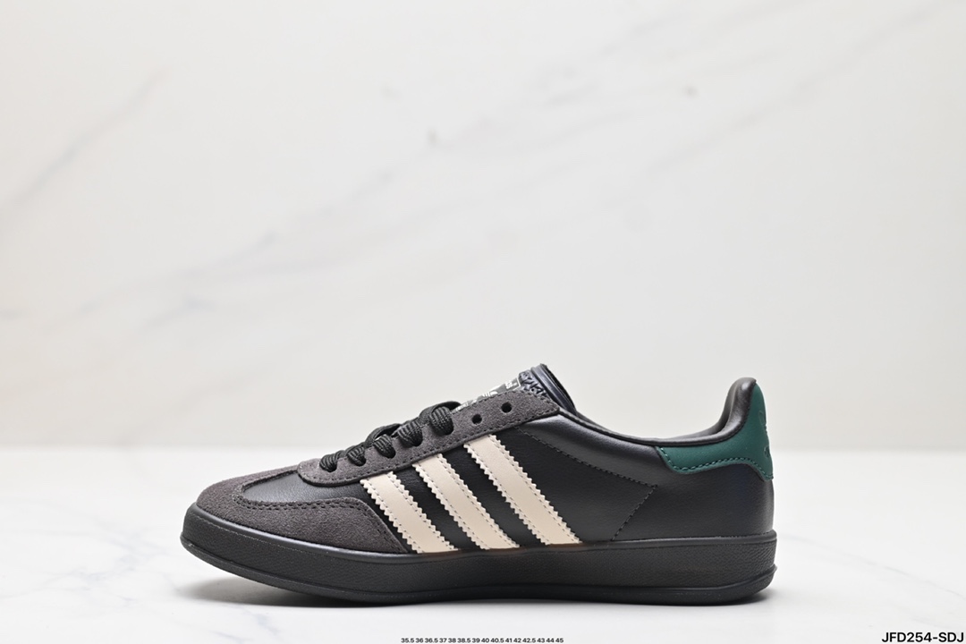 adidas Originals Gazelle INdoor 三叶草休闲防滑耐磨低帮板鞋 IH0374