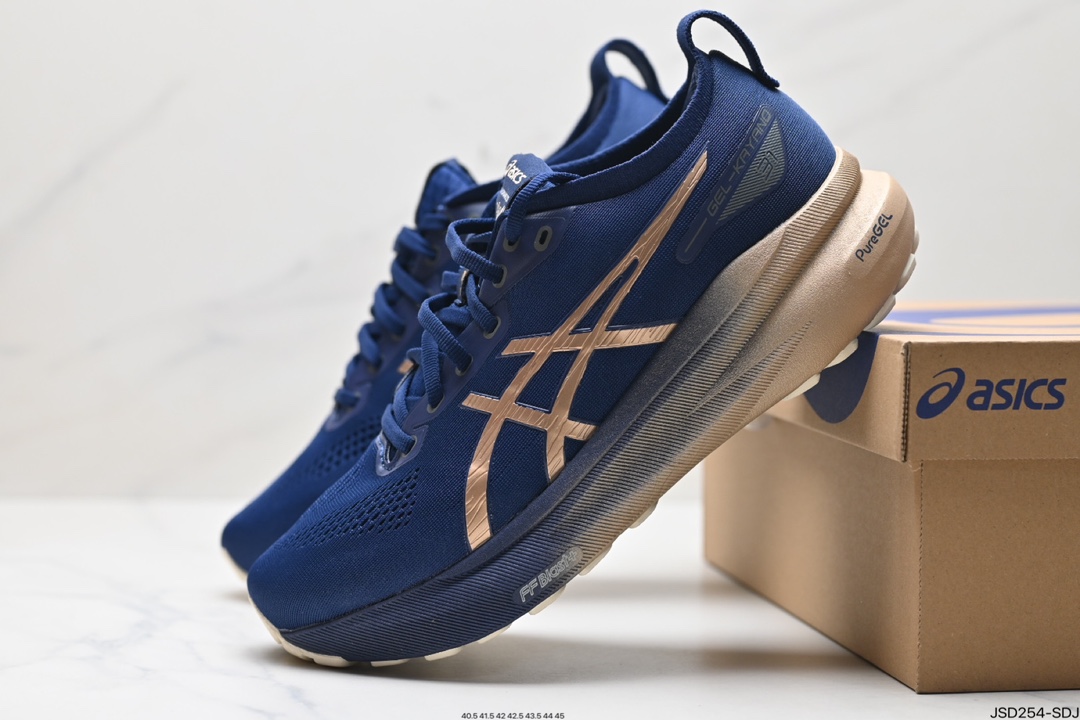 瑟亚士Asics Gel-Kayano 31 亚卡诺31低代帮专业有氧轻超量休闲动运全能慢鞋跑 1011B950-400