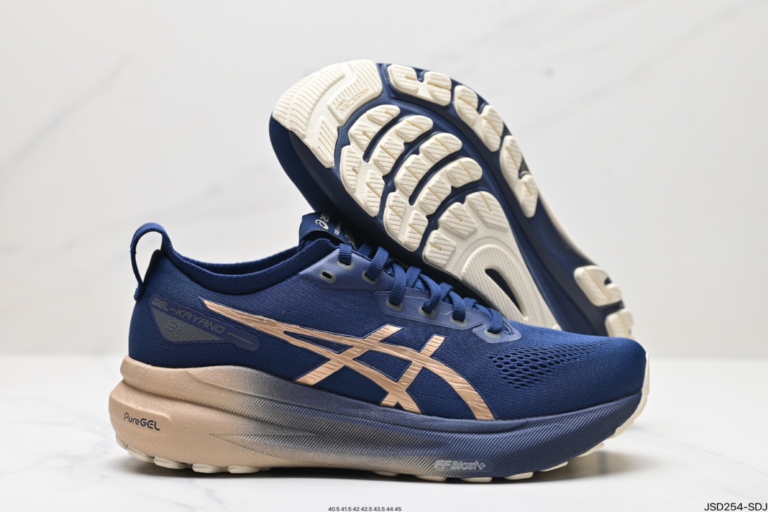 瑟亚士Asics Gel-Kayano 31 亚卡诺31低代帮专业有氧轻超量休闲动运全能慢鞋跑 1011B950-400