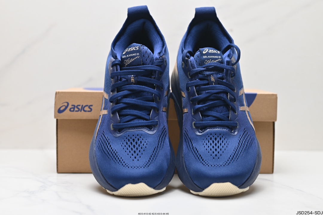 瑟亚士Asics Gel-Kayano 31 亚卡诺31低代帮专业有氧轻超量休闲动运全能慢鞋跑 1011B950-400