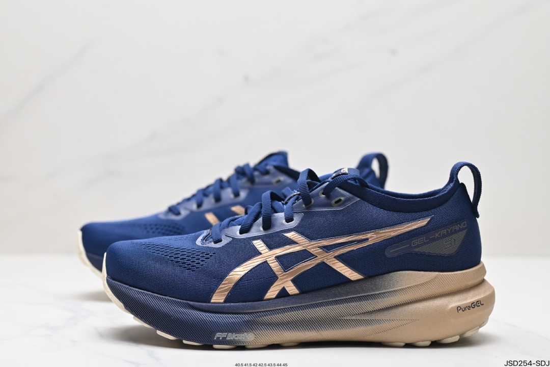 瑟亚士Asics Gel-Kayano 31 亚卡诺31低代帮专业有氧轻超量休闲动运全能慢鞋跑 1011B950-400