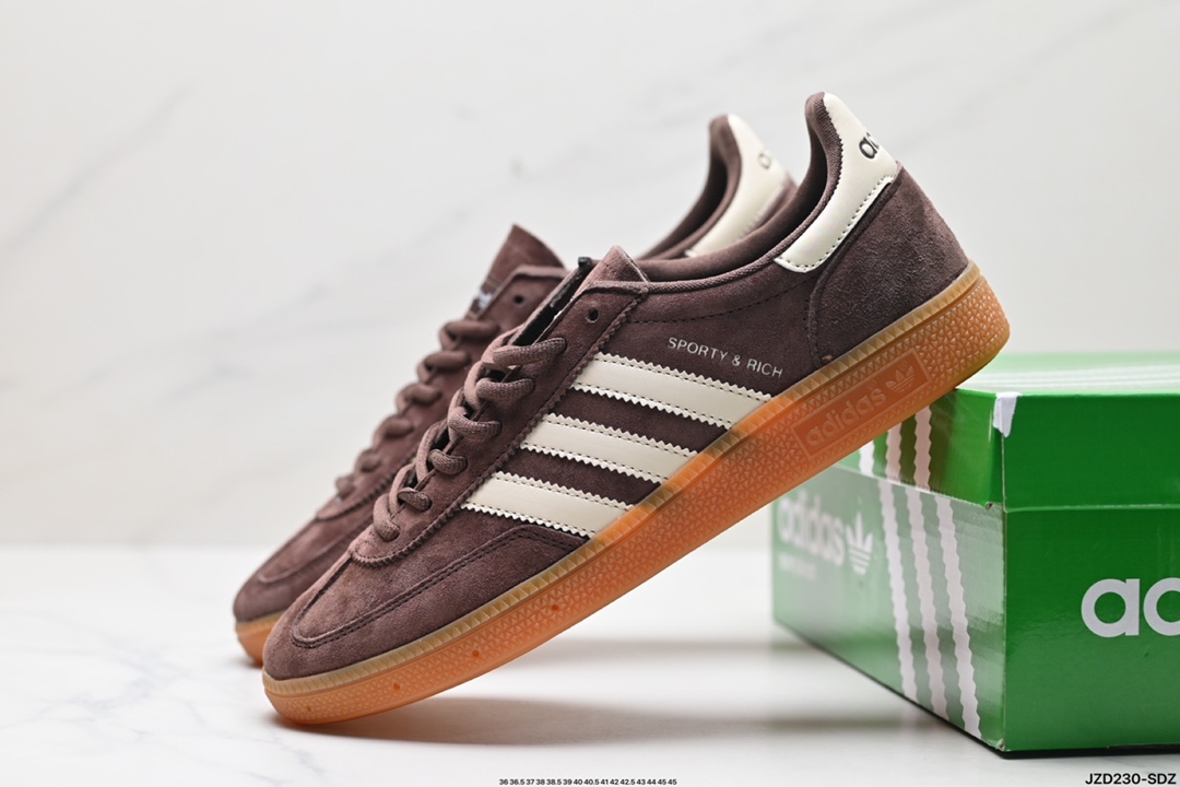 Adidas Handball Spezial 官方正确版本 阿迪达斯经典款 复古休闲板鞋 IE2610