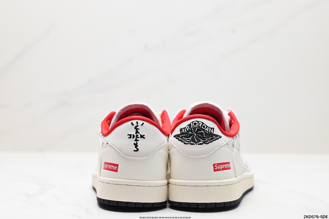 Travis Scott x Fragment Design x Jordan Air Jordan 1 Low OG SP AJ1 乔1 Sup联名低帮文化休闲板鞋 YQ2088-671