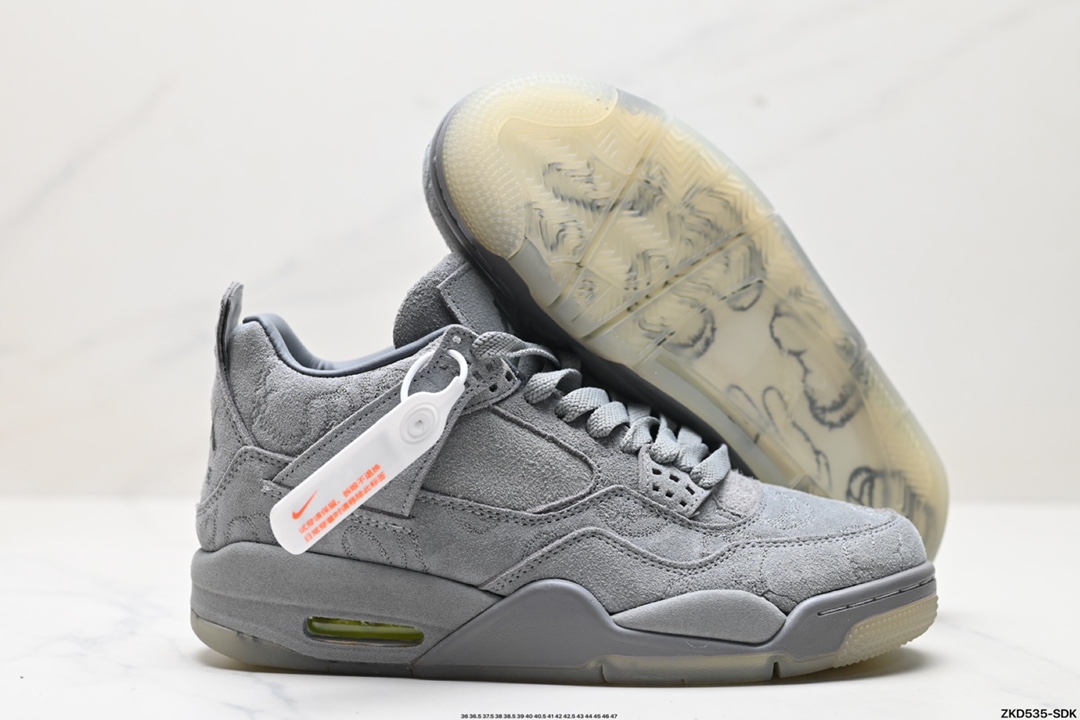 耐克Nike Wmns Air Jordan 4 Retro GS”Linen“迈克尔·乔丹AJ4代中帮复古休闲运动文化篮球鞋 930155-003