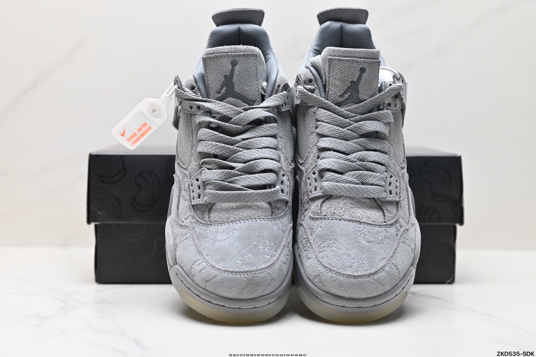 耐克Nike Wmns Air Jordan 4 Retro GS”Linen“迈克尔·乔丹AJ4代中帮复古休闲运动文化篮球鞋 930155-003