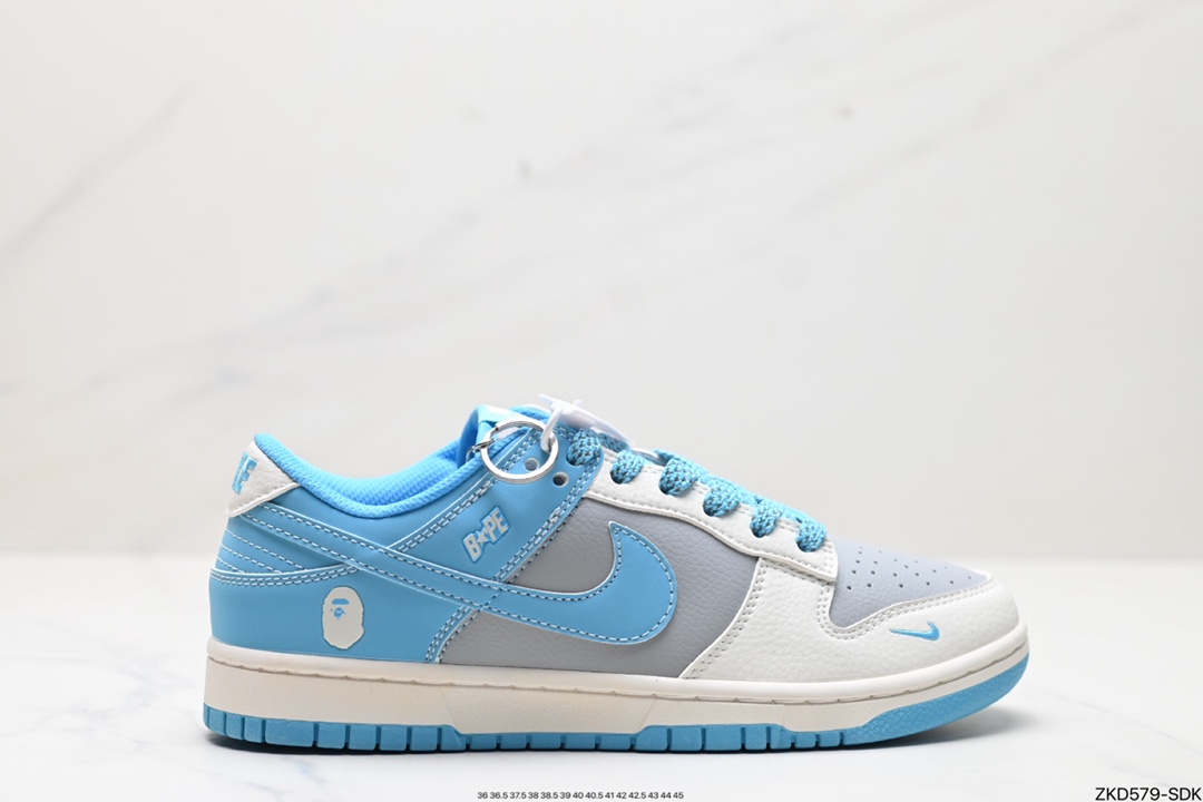 NK Dunk Low Retro “DIY高端定制” 低帮休闲运动板鞋 BB8969-002