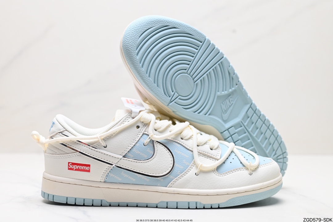 NK Dunk Low Retro “DIY高端定制” 低帮休闲运动板鞋 JJ5688-107