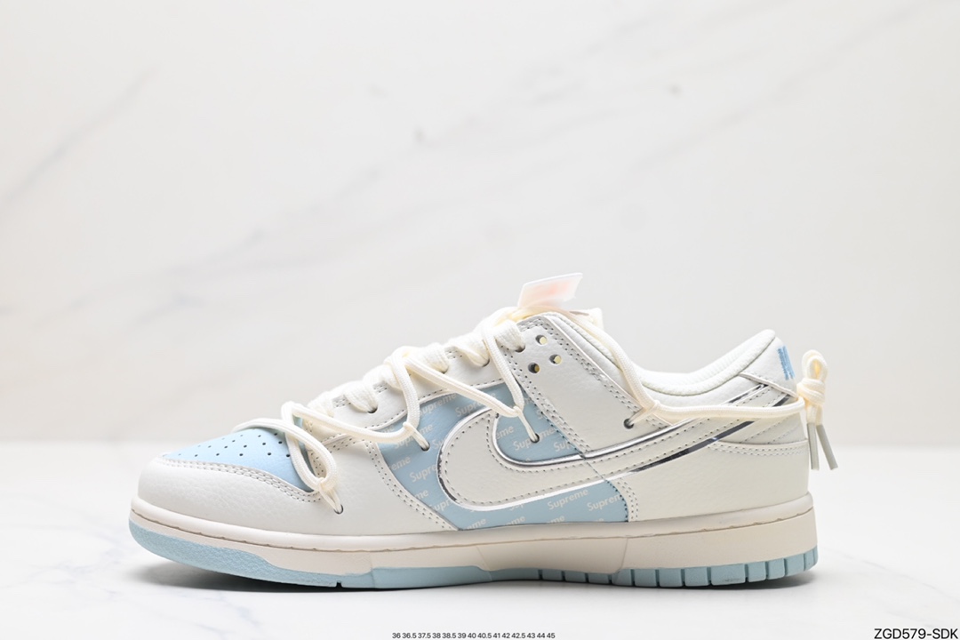 NK Dunk Low Retro “DIY高端定制” 低帮休闲运动板鞋 JJ5688-107