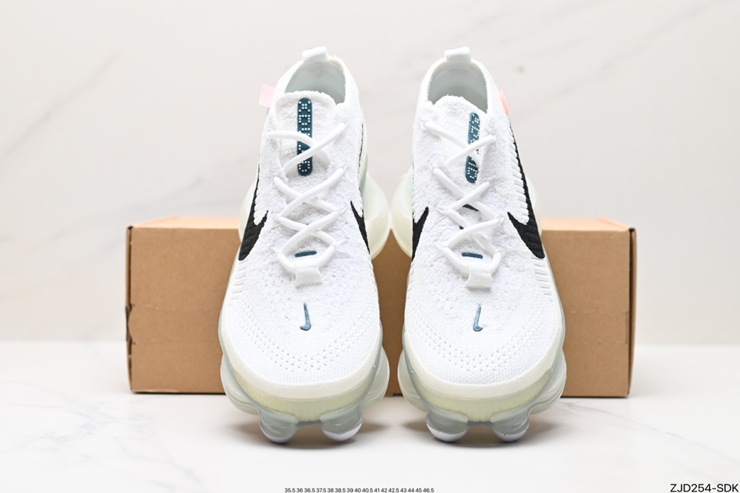 NK Air Max Scorpion Flyknit 天蝎座系列2022款超级大气垫系列前卫低帮慢跑鞋 深蓝 DJ4701-100