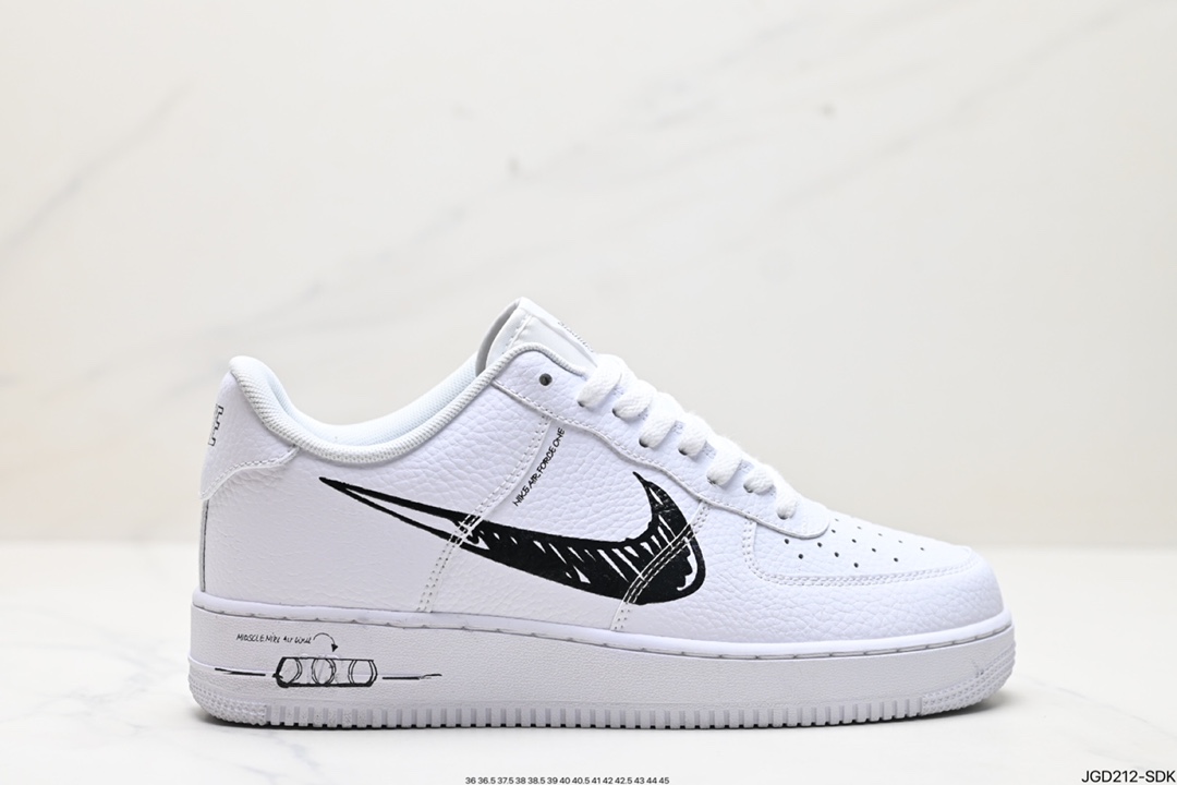 NIKE AIR FORCE 1‘07 Sketch CW7581-101