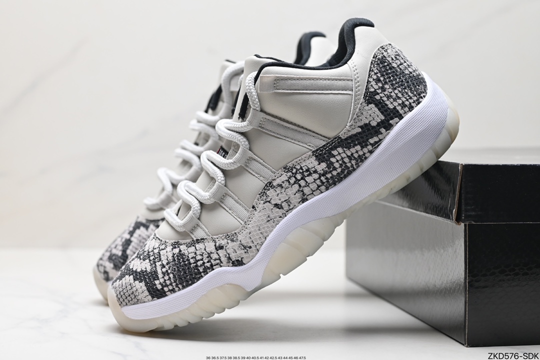 耐克Nike Air Jordan 11 Retro High”Concord“AJ11代迈克尔·乔丹低帮运动文化篮球鞋“康扣 528895-003