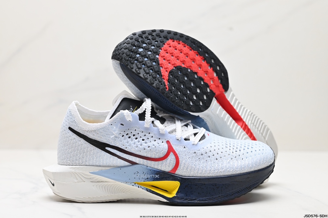 NIKE ZoomX Vaporfly NEXT% 3 马拉松 泡棉超轻缓震运动慢跑鞋 HJ9079-100