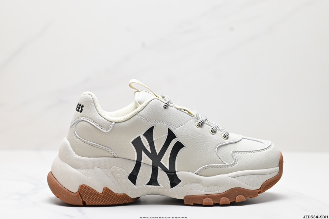 MLB Scarpe Sneaker Nero Bianco Stampa Top bassi