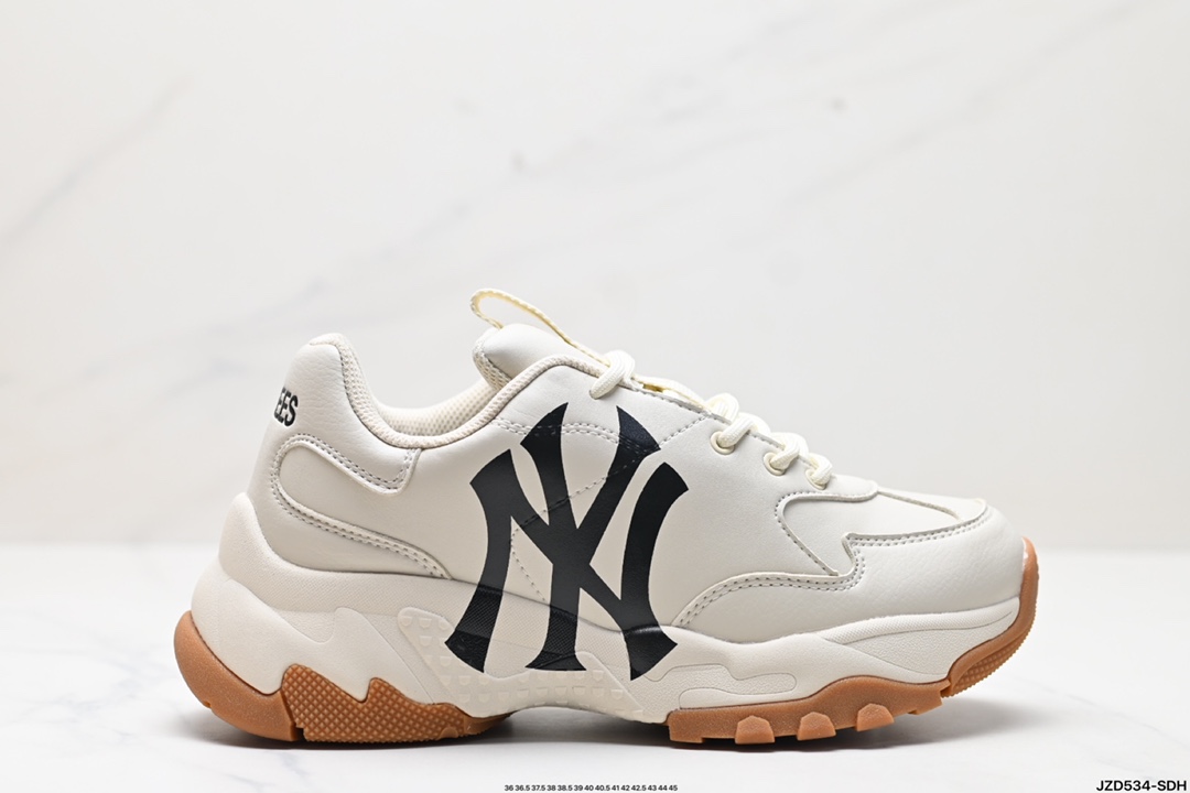 MLB Scarpe Sneaker Nero Bianco Stampa Top bassi