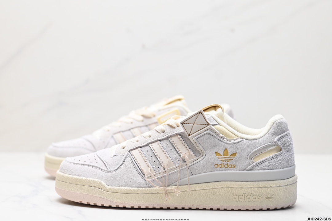 阿迪达斯 Adidas Forum Low 低帮百搭潮流休闲运动板鞋 GW0299