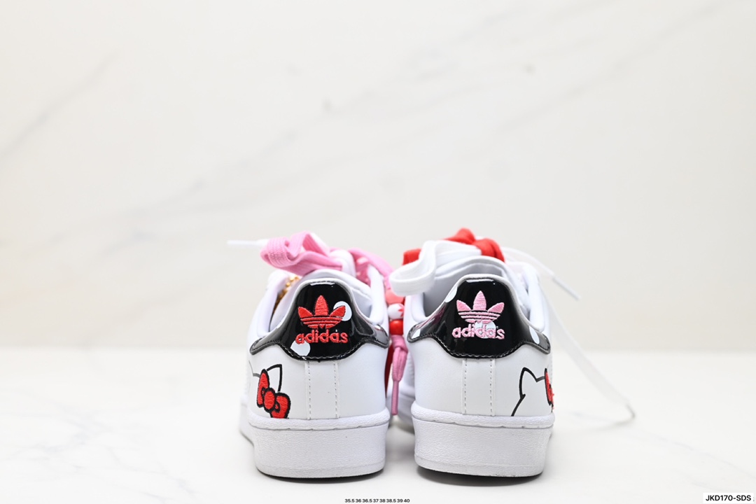 阿迪达斯Adidas三叶草 Originals Superstar 贝壳头系列低帮经典百搭休闲运动板鞋 GW7168