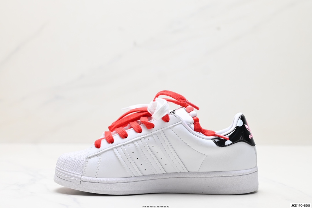 阿迪达斯Adidas三叶草 Originals Superstar 贝壳头系列低帮经典百搭休闲运动板鞋 GW7168