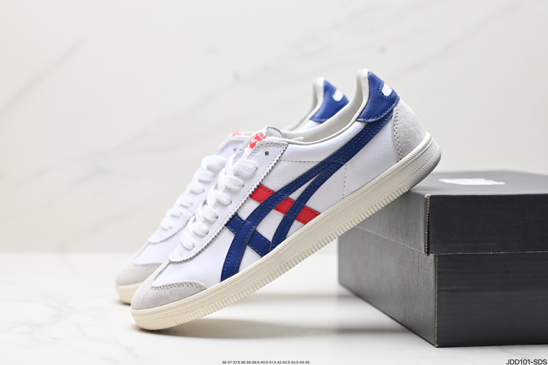 亚瑟士 Onitsuka Tiger Tokuten 复古低帮休闲跑鞋 1183C095-100