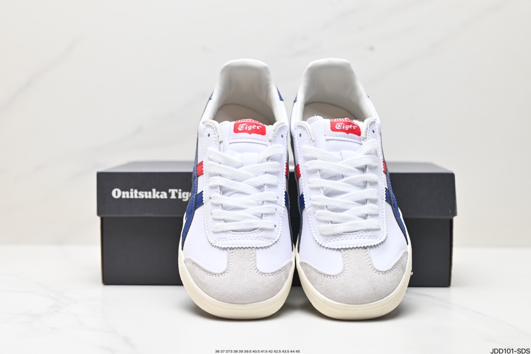 亚瑟士 Onitsuka Tiger Tokuten 复古低帮休闲跑鞋 1183C095-100