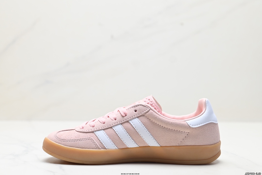 adidas Originals Gazelle INdoor 三叶草休闲防滑耐磨低帮板鞋 IH5484