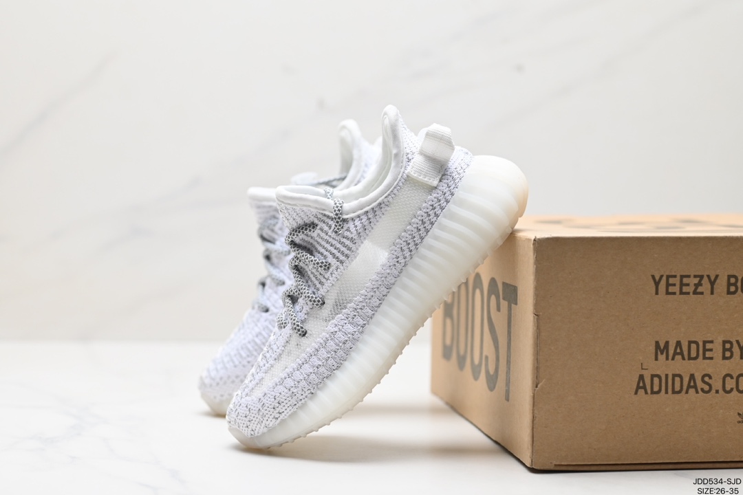 童鞋阿迪达斯Adidas Yeezy Boost 350v2 椰子童鞋爆米花休闲运动跑鞋 FV5675