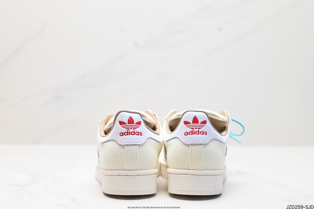 阿迪达斯Adidas三叶草 Originals Superstar 贝壳头系列低帮经典百搭休闲运动板鞋 IF7905