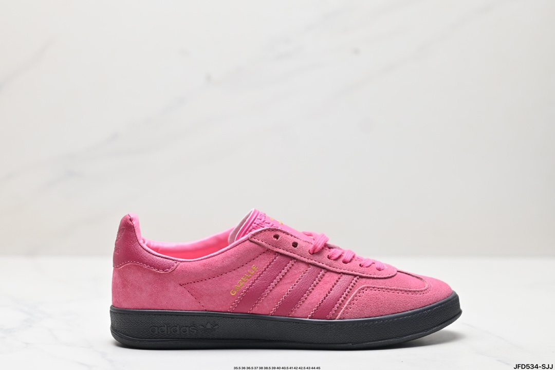 adidas Originals Gazelle INdoor 三叶草休闲防滑耐磨低帮板鞋 JI2585