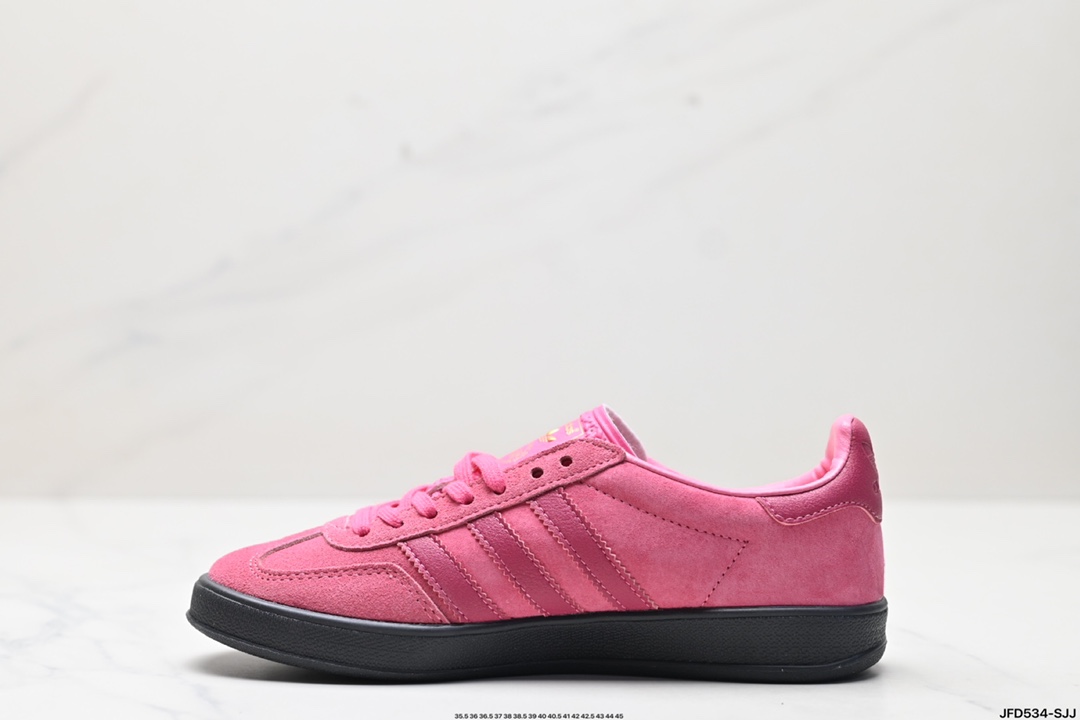 adidas Originals Gazelle INdoor 三叶草休闲防滑耐磨低帮板鞋 JI2585