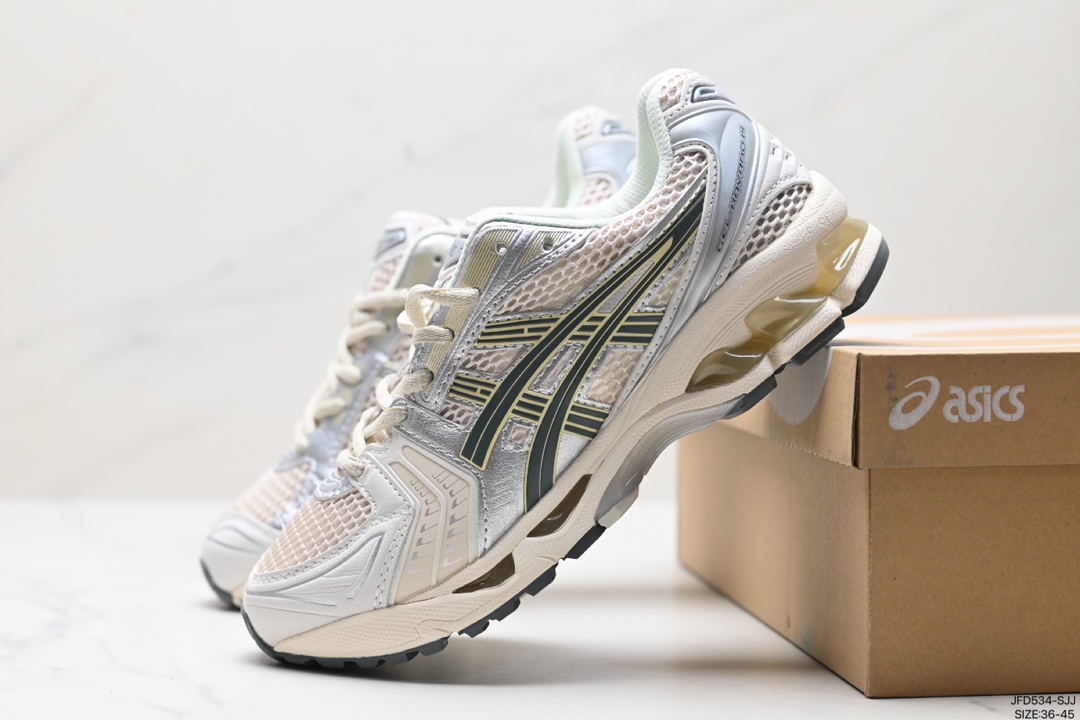 ASICS亚瑟士 GEL-KAYANO 14 户外越野休闲运动跑步鞋 1201A019-103